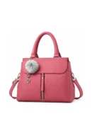 Fur Ball Ladies Hand Tote