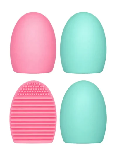 Silicone Egg Shaped Makeup Brush Cleaners