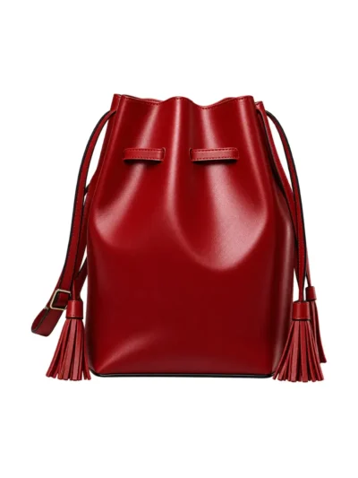 Bucket Styled Leather Hand Bag