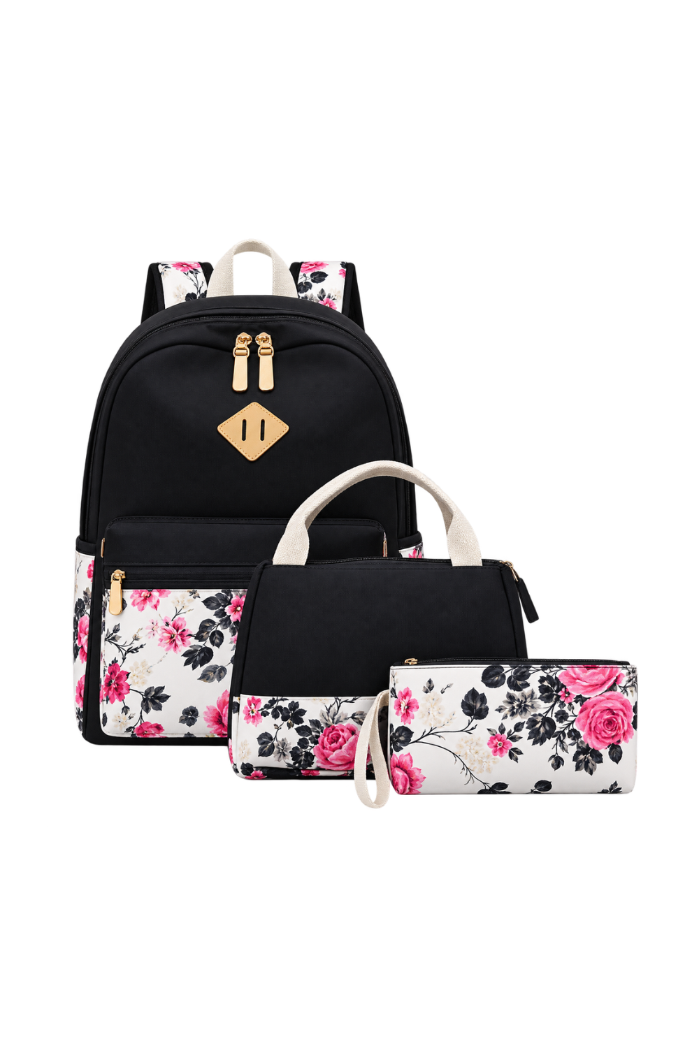 3 Pc. Canvas Back Packs - Image 3