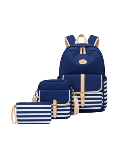 3 Pc. Canvas Back Packs