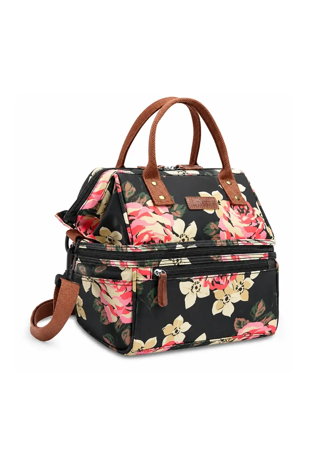 Double Deck Fashion Lunch Tote for Women
